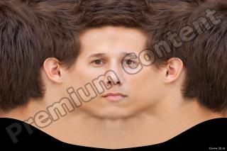 0001 Young man head premade texture 0001